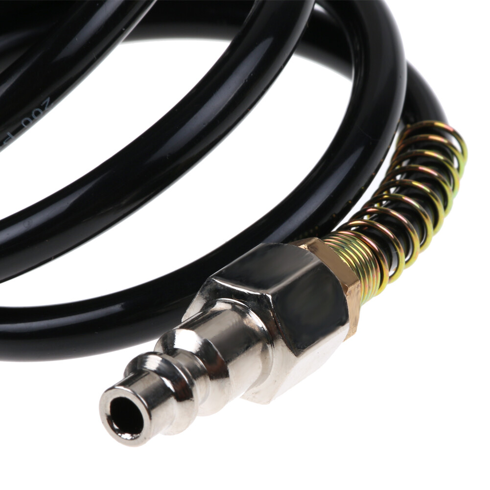 US Air Hose Fittings Recoil Pneumatic Airline Compressor 200 PSI Quick Coupler