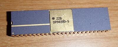 National Semiconductor DP8400D-5 Gold DIP48 Integrated Circuit