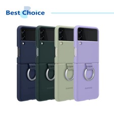 Original Samsung Official Galaxy Z Flip3 5G Silicone Cover Case with Ring