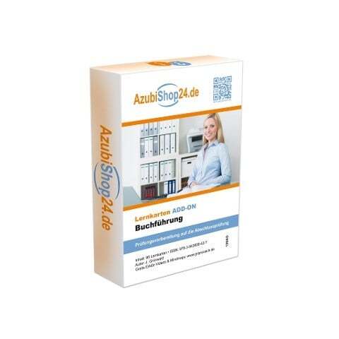 AzubiShop24.de Prüfungswissen Buchführung Lernkarten ADD-ON Buch Princoso