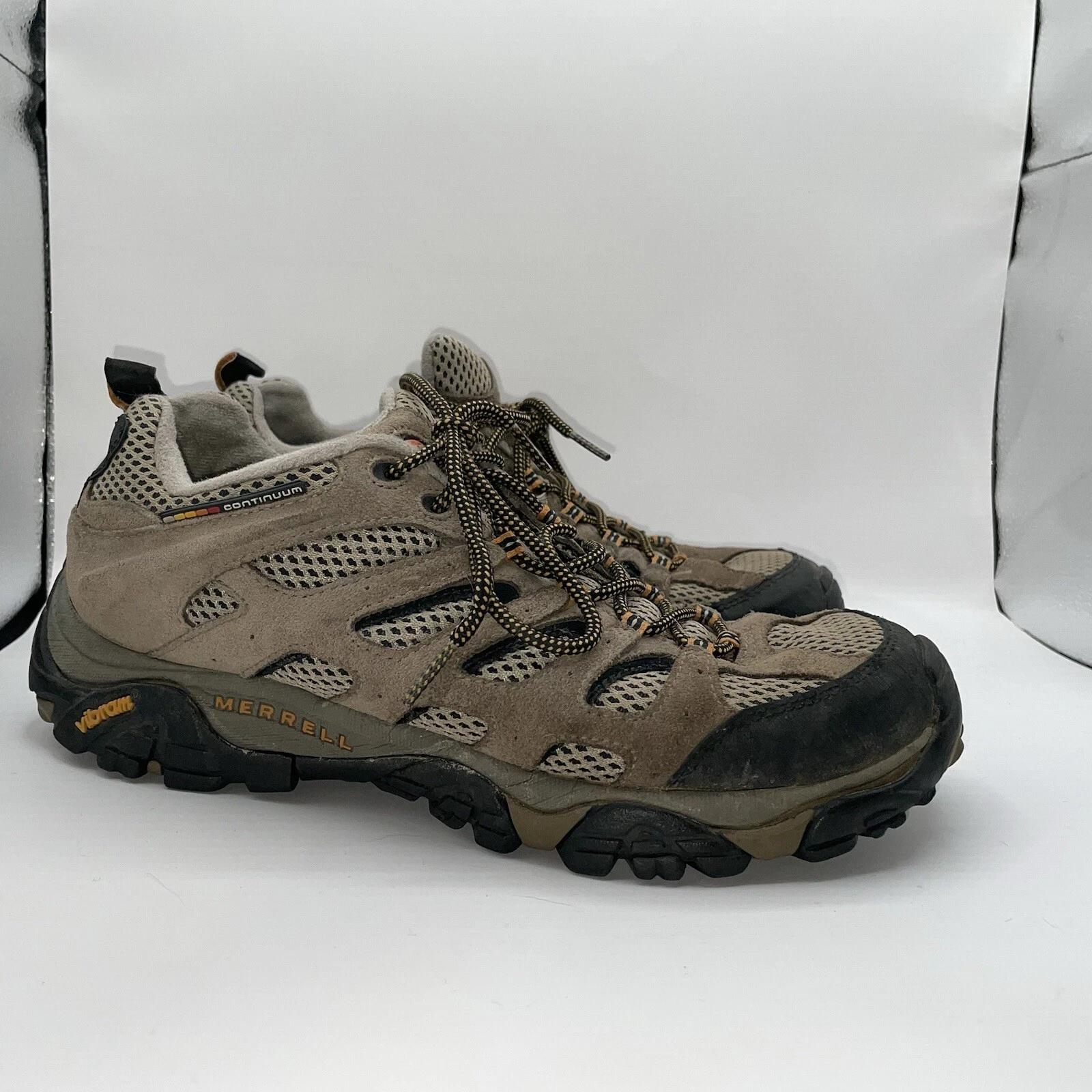 merrell moab 2 vent hiking vibram soles sneakers tan shoes