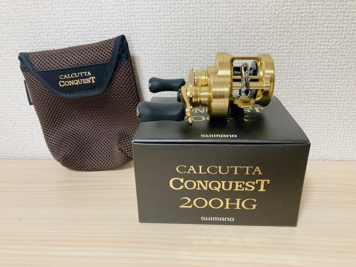 Baitcasting Reel 21 CALCUTTA CONQUEST 200HG Right 6.5:1 Baitcasting Reel 21 CALCUTTA CONQUEST 200HG Right 6.5:1