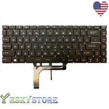 US Layout Backlit Keyboard Replacement For MSI GS60/GS70/GL62/GT72 Laptops - Black, Color Backlight