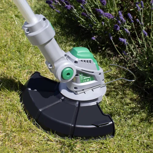 garden cordless grass strimmer 18v electric trimmer edger cutter battery charger image 8