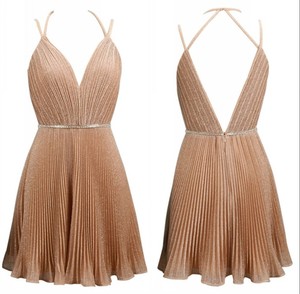 tan homecoming dresses