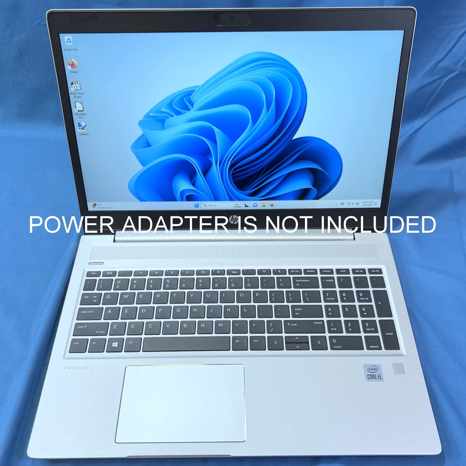 HP ProBook 440 G7 Ordinateur Portable 14" Full HD Intel Core I5-10210U 8 Go DDR4 512 Go SSD Wi-Fi 6 Windows 10 Pro Argent