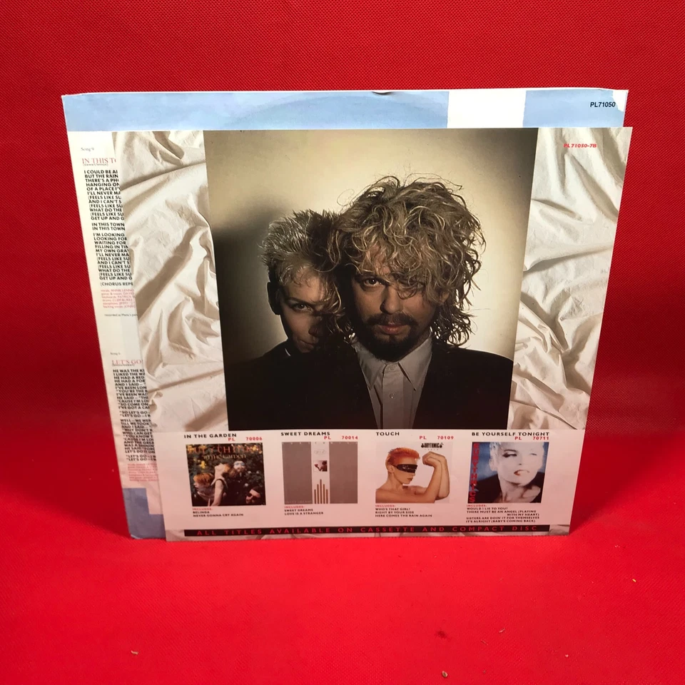 EURYTHMICS Revenge 1986 UK VINYL LP + INNER Thorn In My Side Missionary Man A - Image 3 of 4