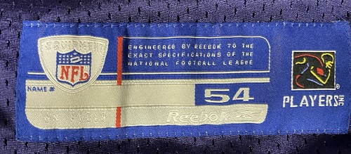 Baltimore Ravens Men Steve McNair 9 Sewn Football Jersey Reebok Onfield Purp 54 - Picture 6 of 18