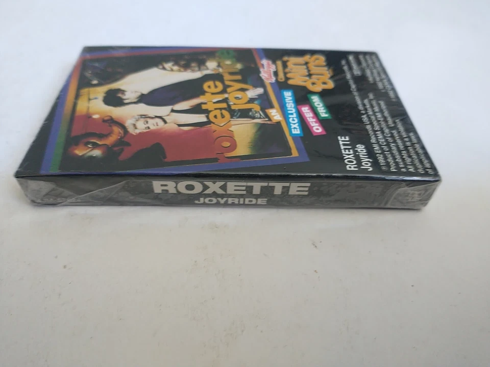 Roxette Joyride Crowded House Tall Trees Cassette Single Kellogs Cinnamon Buns - Image 3 of 4