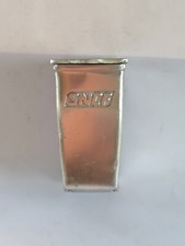 Cendrier ancien de la SNCF en aluminium basculant VINTAGE Collection Retro