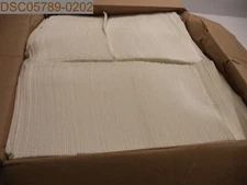 QTY = 500: TIDI 2 Ply Tissue/Poly Towels, 17"x18", White, 917471, 00618125103720