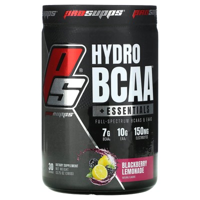 3 X ProSupps, Hydro BCAA + Essentials, Blackberry Lemonade, 13.75 oz (390 g)