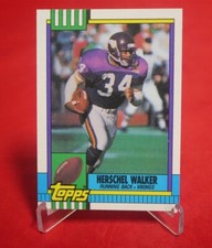 Herschel Walker Topps 1990 Football Card #105