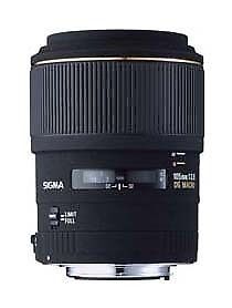 Sigma EX 105mm f/2.8 HSM EX DG OS AF Lens For Canon for sale 