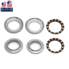 Steering Bearing & Race Set - Fits Many Honda 50cc-125cc From 60's & 70's & More
