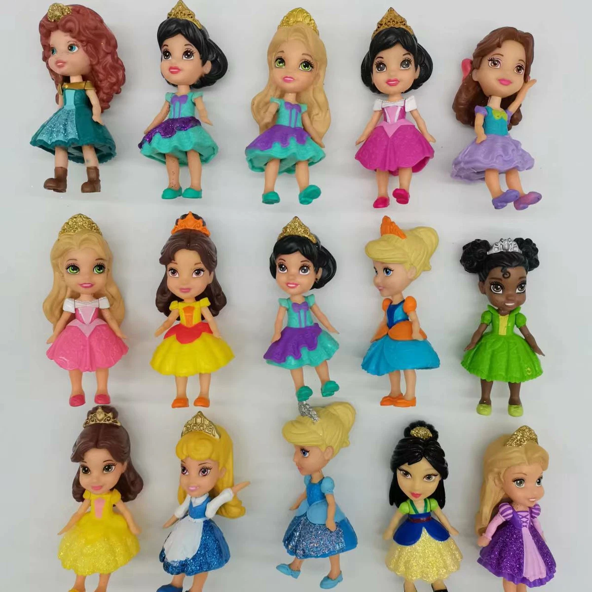 Disney Princess Mini Toddler Belle Ariel 3 Doll Kids Gift Toys Pick Your  Like