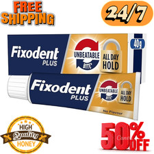 Image of Fixodent Plus Dual Power Best HOLD Full & Partial Denture Adhesive Cream 40g