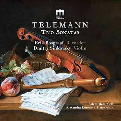 Erik Bosgraaf; Dmitry Sinkovksy - Telemann: Trio Sonatas [CD]