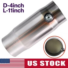 4 Universal Catalytic Converter Stainless Steel High Flow Weld-on Epa Approved 4 Universal Catalytic Converter Stainless Steel High Flow Weld-on Epa Approved