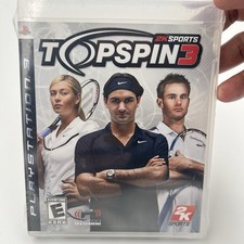 Top Spin 3 PS3 (Brand New Factory Sealed US Version) Playstation 3