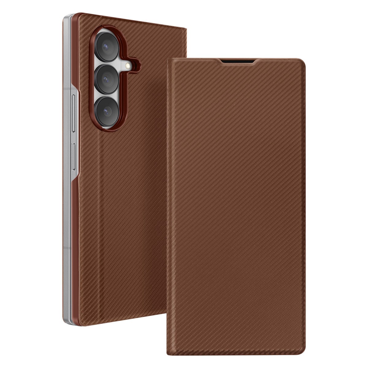 Housse Galaxy Z Fold 7 Avizar Clapet Portefeuille et Support Vidéo Mini
