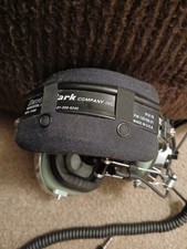 David Clark H10-76 Military Aviation Headset M-87/AIC Mic 12510G-21 Untested