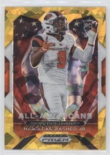 2021 Panini Prizm Draft Picks All-American Gold Ice Hamilcar Rashed Jr #189 0a6