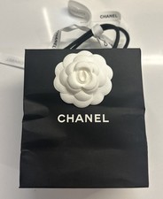 Chanel Authentic Paper Gift Shopping Bag Small 6.5 x 5.5 x 3