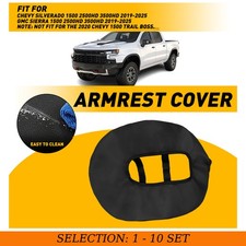 Console Lid Armrest Cover Leather for Chevy S...