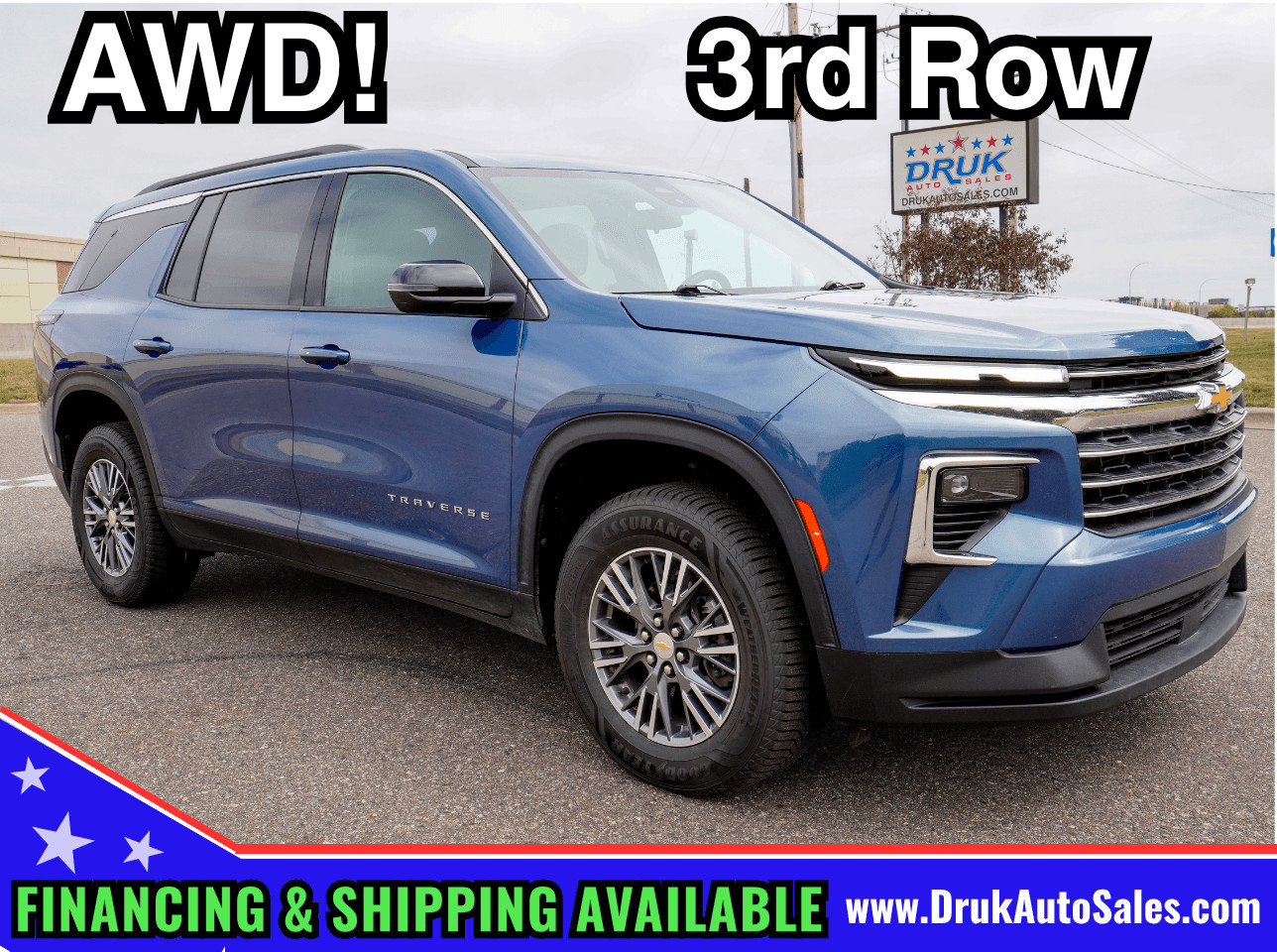 2025 Chevrolet Traverse AWD 4dr LT w/2LT