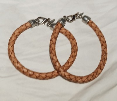 Sotnick Fashion - Mens Braided Leatherp Bracelets. 10$ each