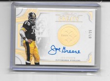 2025 FLAWLESS MEAN JOE GREENE AUTO ON CARD AUTOGRAPH # 7/25 STEELERS