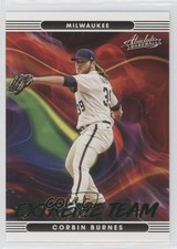 2022 Panini Absolute Extreme Team Retail Green Corbin Burnes #ET-9 0w8