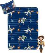 Jay Franco Disney Pixar Toy Story Travel Set - 3 Piece Kids Blue - 