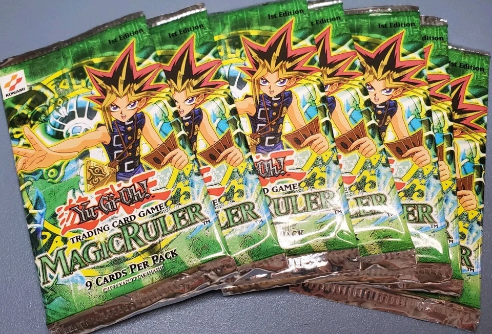 Yugioh MRL Magic (Hechizo) Regla 1ª Edición Booster Pack SELLADO/SIN ABRIR Foto 2 de 4