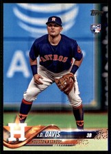 J.D. Davis 2018 Topps #HMW178 Houston Astros MLB READ FREE SHIPPING AutographDen