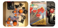 Joysticks QJ de 4 piezas para/para COMMODORE ATARI CPC, etc./etc 100 % sin usar/sin usar