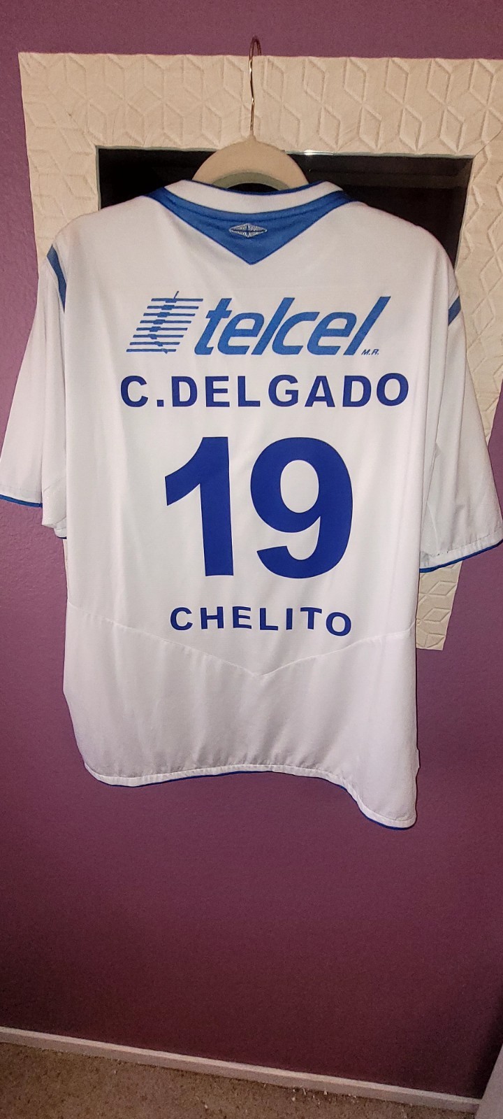 Club Deportivo Cruz Azul Authentic Umbro Jersey Sz XL 2003/2004 Chelito Delgado