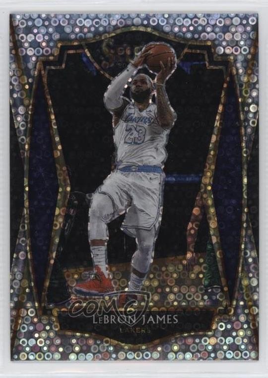 2020-21 Panini Select Premier Level Disco Prizm LeBron James #113 t0r