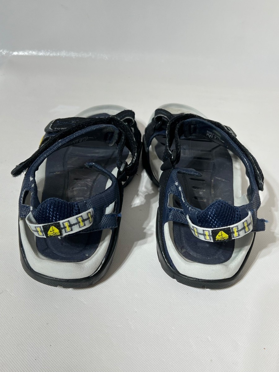 Nike ACG ネイビー サンダル NIKE ACG sandal men 9 ALL-Trac Amphibious navy blue adjustable | eBay