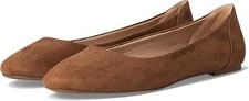 Journee Collection Women's Kavn Ballet Flat 8.5W Tan NWOB