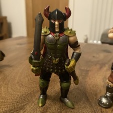 Early Learning Centre Medieval Fantasy Tower Of Doom Barbarian Action Figures X2