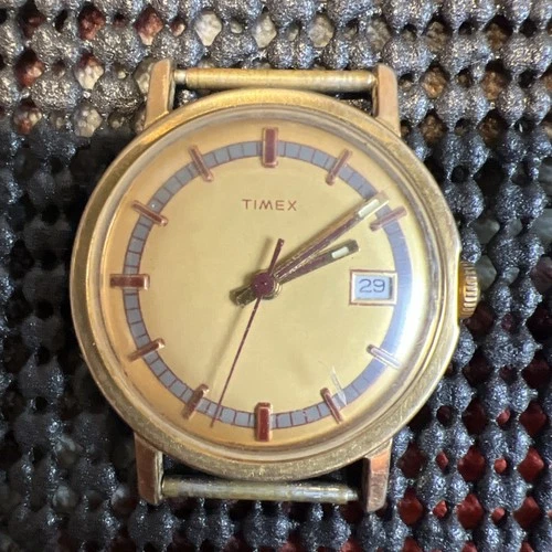 1975 VintageTimex Mercury Watch Ref: 16561 02575 Runs  w798