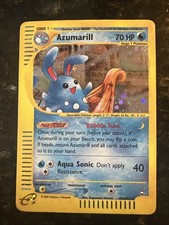 Azumarill Holo Rare H4/H32 Aquapolis 2003 Pokémon English E-reader WOTC MP on eBay