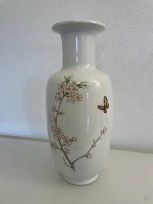 Manufaktur Nymphenburg Porzellan Vase   Entwurf Rudolf Sieck   41 cm
