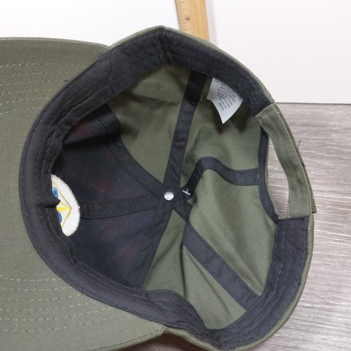 Cappello Webelos Boy Scouts of America BSA a quadri verde oliva gancio e passante strapback - Foto 8 di 9
