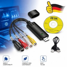 USB 2.0 Audio Video VHS to DVD VCR PC HDD Converter Adapter Digital Capture Card