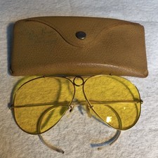1960's VINTAGE BAUSCH LOMB RAY-BAN ALL-WEATHER KALICHROME SHOOTING SUNGLASSES