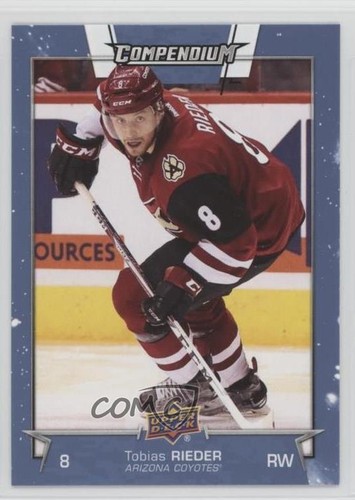 2017-18 Upper Deck Compendium Blue Tobias Rieder #10 | eBay