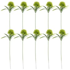 10Pcs Realistic Artificial Dandelion Decoration Faux Dandelion Flowers